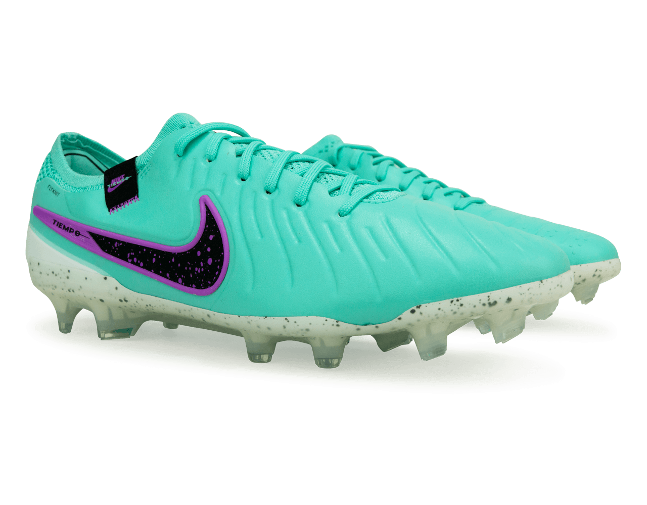 Nike Men's Tiempo Legend 10 Elite FG Turquoise/Black/Purple Together