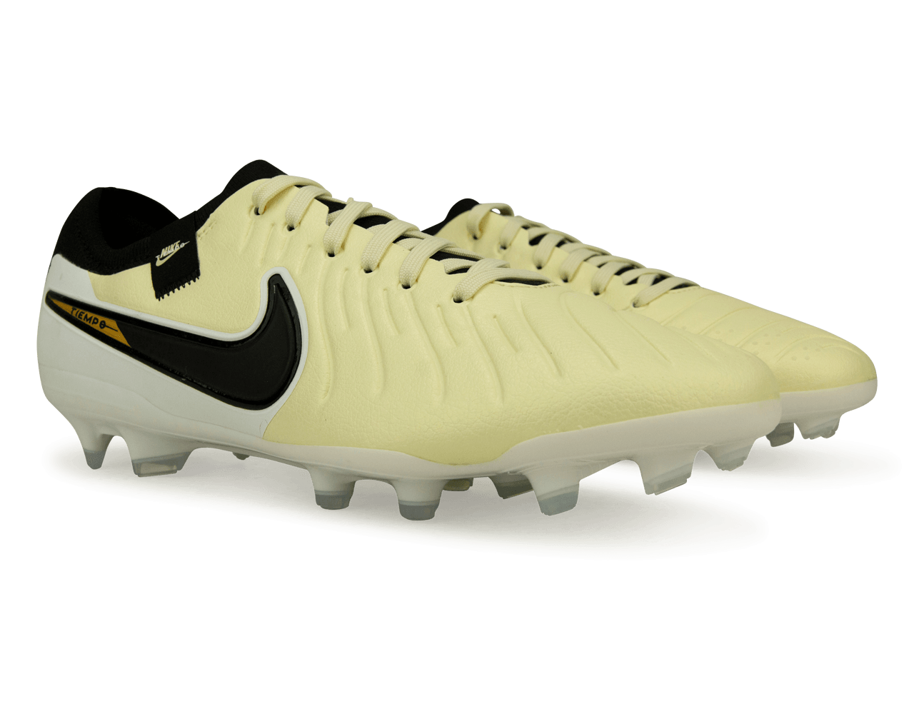 Nike Men's Tiempo Legend 10 Pro FG Lemonade/Black Together