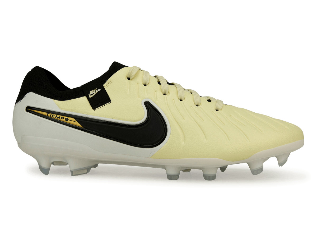 Nike Men s Tiempo Legend 10 Pro FG Lemonade Black Azteca Soccer