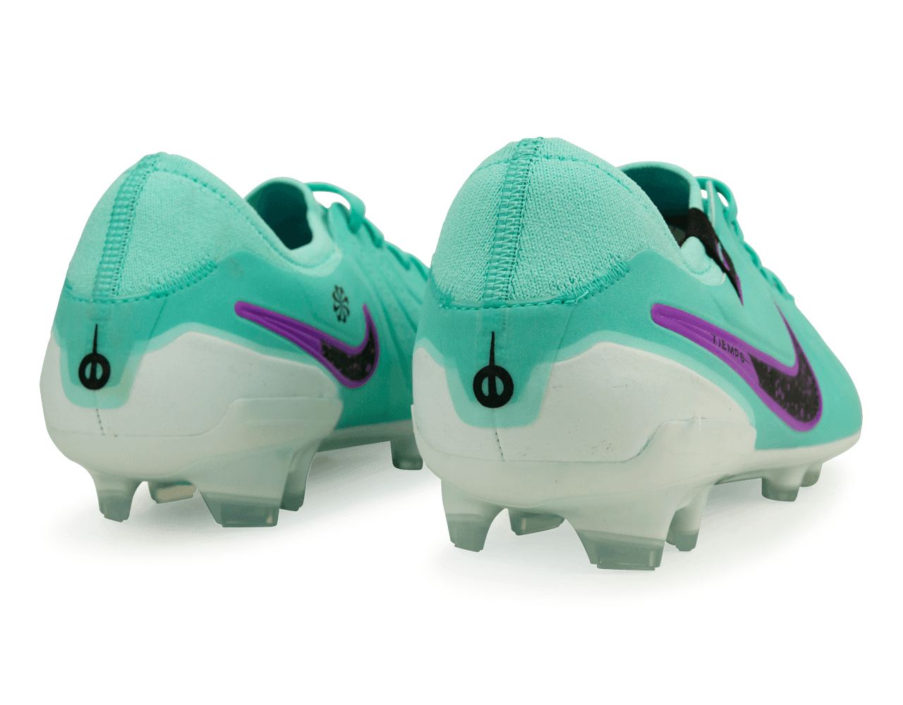 Nike Men's Tiempo Legend 10 Pro FG Turquoise/Black/Purple Rear