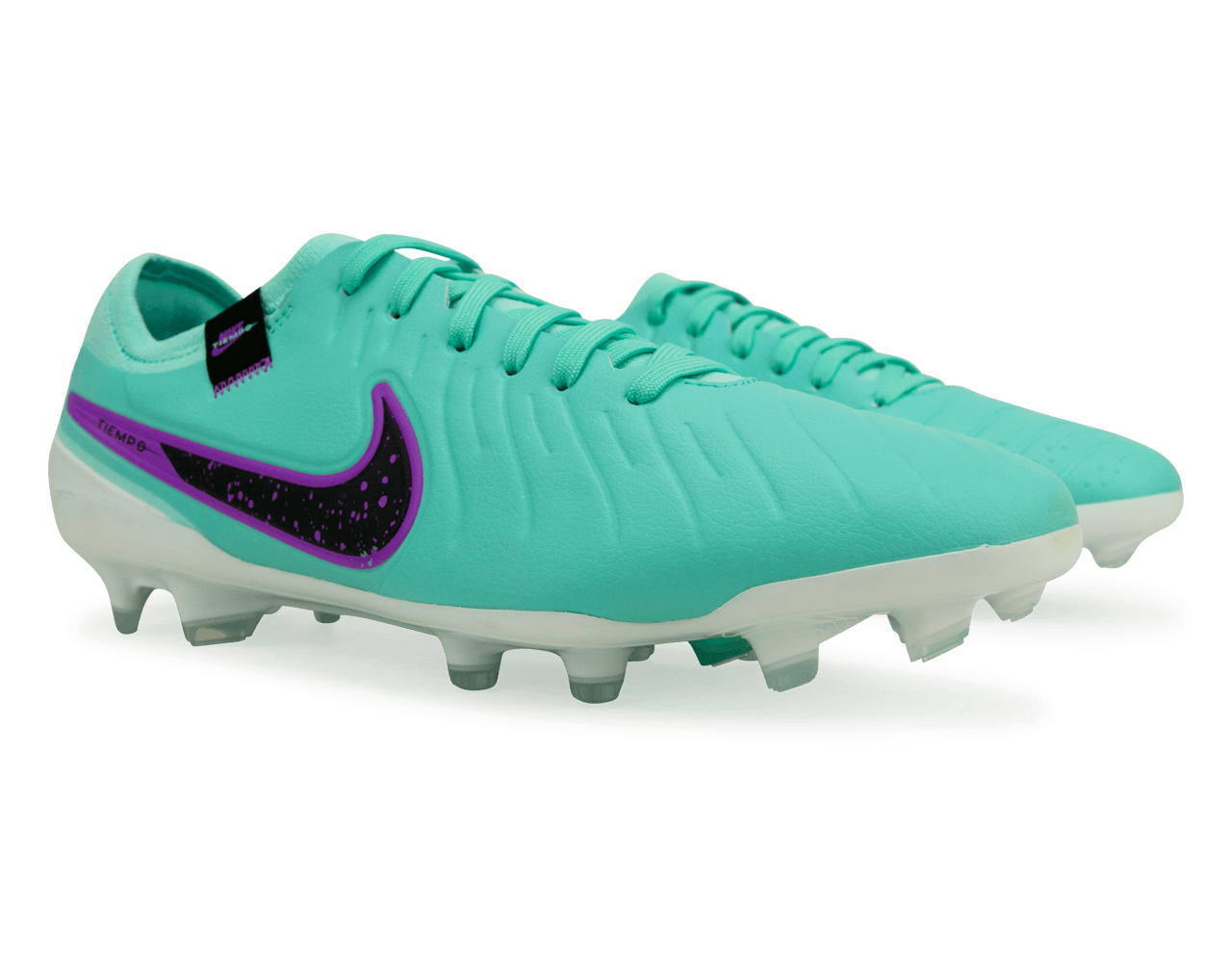 Nike Men's Tiempo Legend 10 Pro FG Turquoise/Black/Purple Together