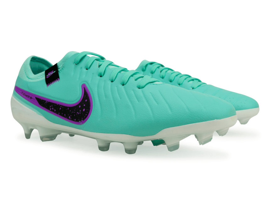 Nike Men's Tiempo Legend 10 Pro FG Turquoise/Black/Purple Together