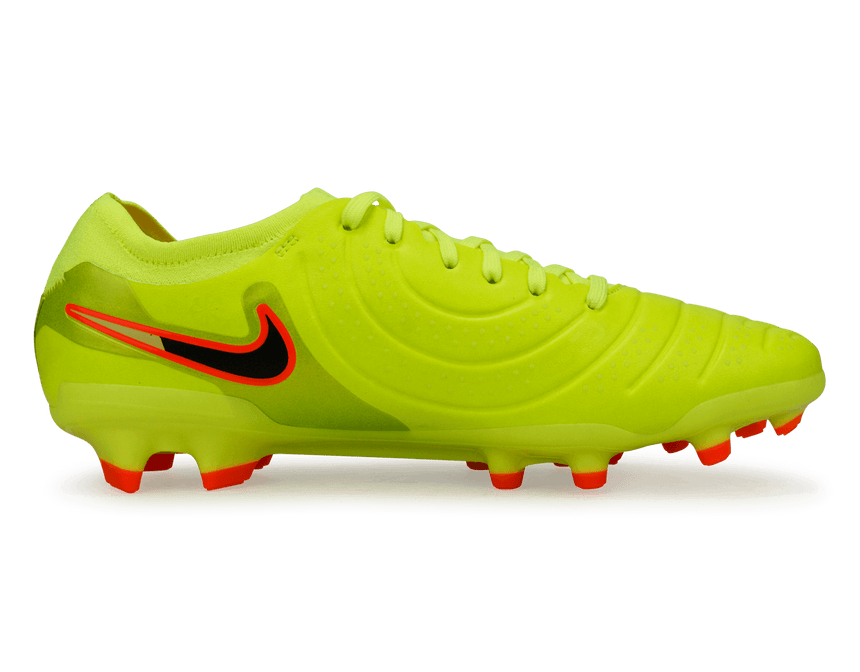 Nike Men's Tiempo Legend 10 Pro FG Volt/Black Side
