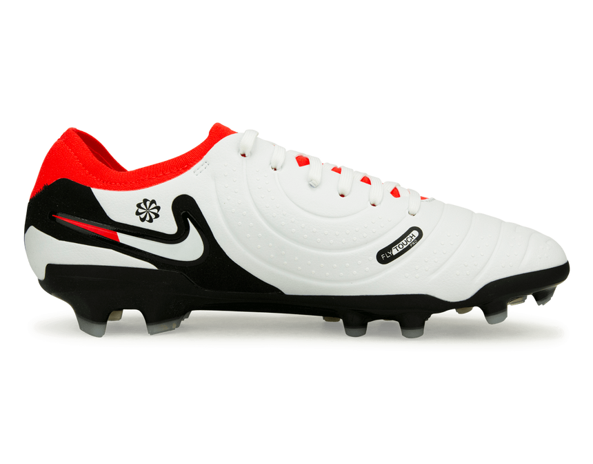 Nike Men's Tiempo Legend 10 Pro FG White/Red Side