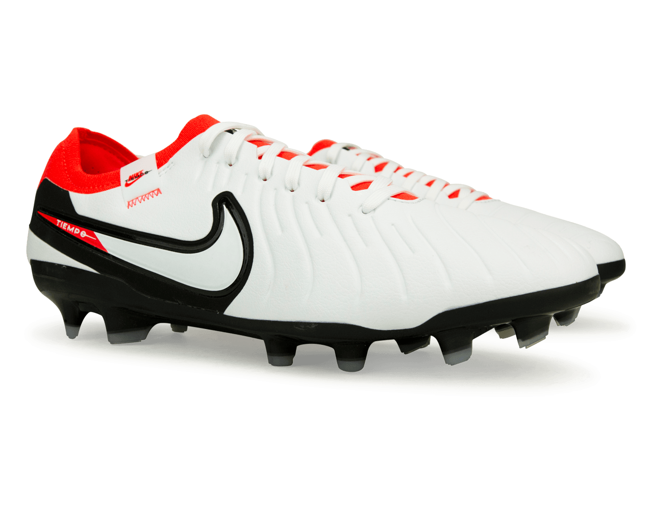 Nike Men's Tiempo Legend 10 Pro FG White/Red Together