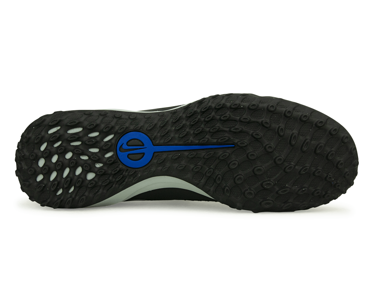 Nike Men's Tiempo Legend 10 Pro TF Black/Blue Sole