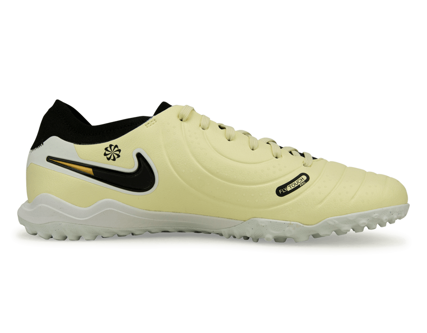 Nike Men's Tiempo Legend 10 Pro TF Lemonade/Black Side