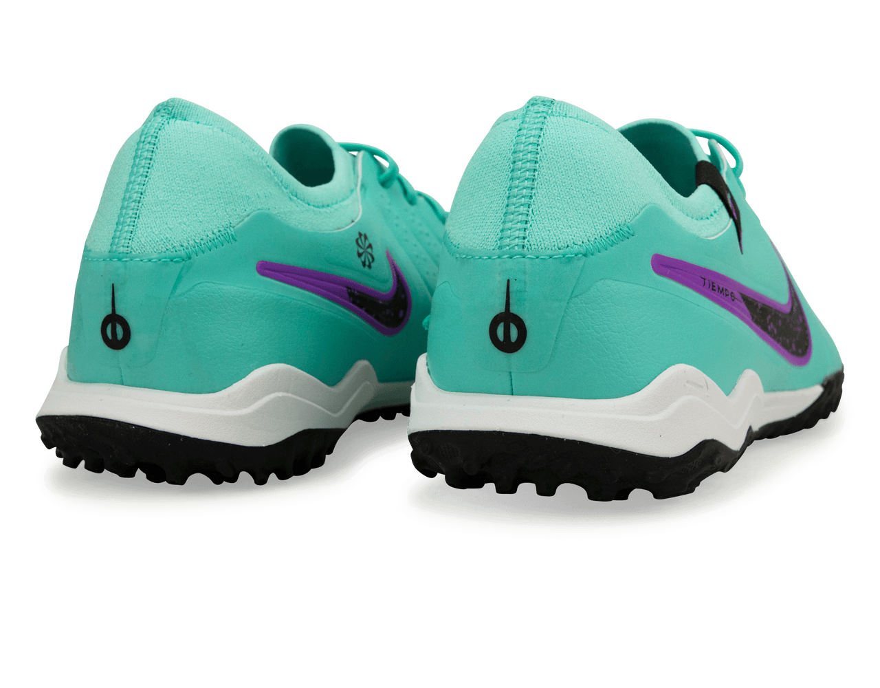 Nike Men's Tiempo Legend 10 Pro TF Turquoise/Black/Purple Rear