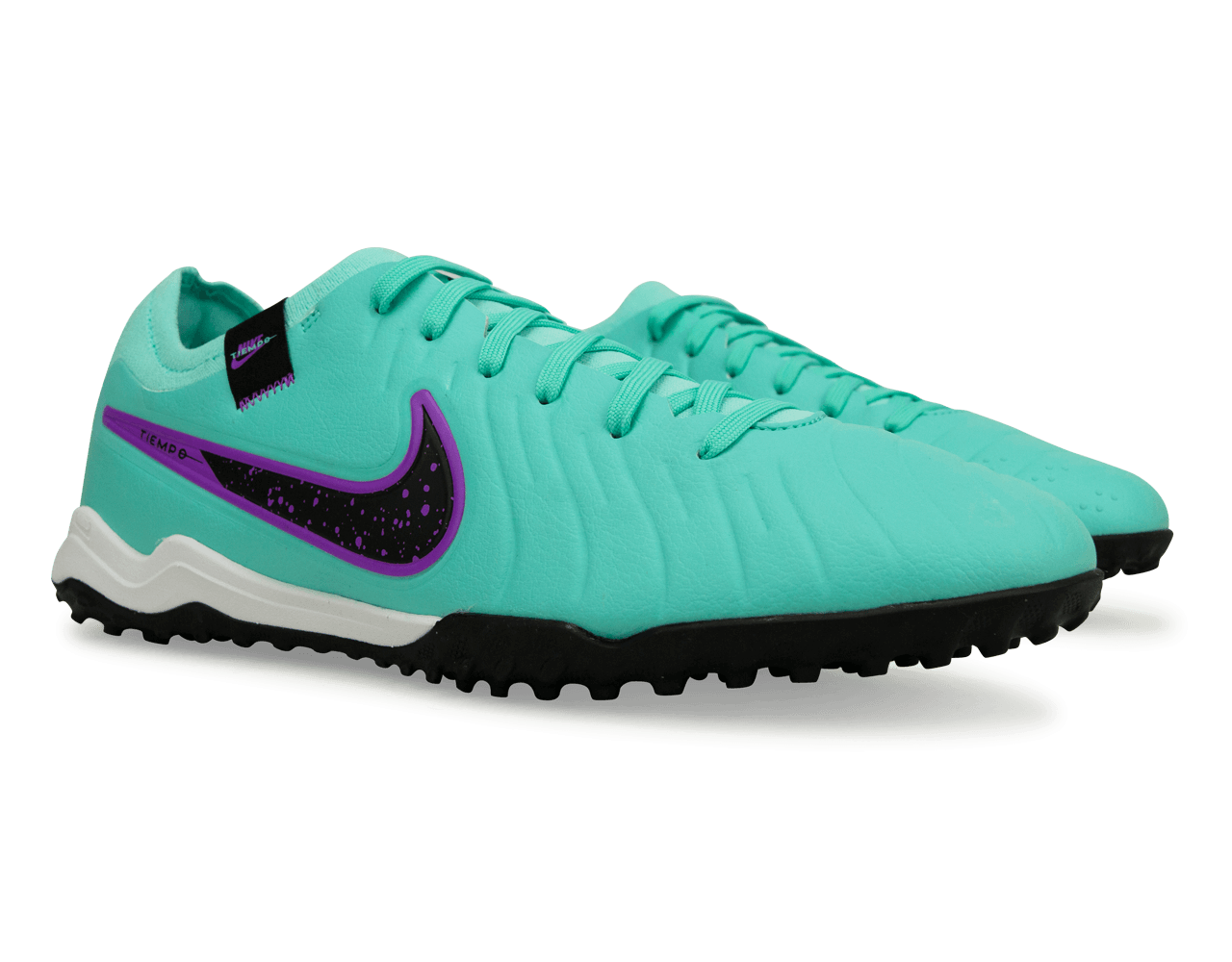 Nike Men's Tiempo Legend 10 Pro TF Turquoise/Black/Purple Together