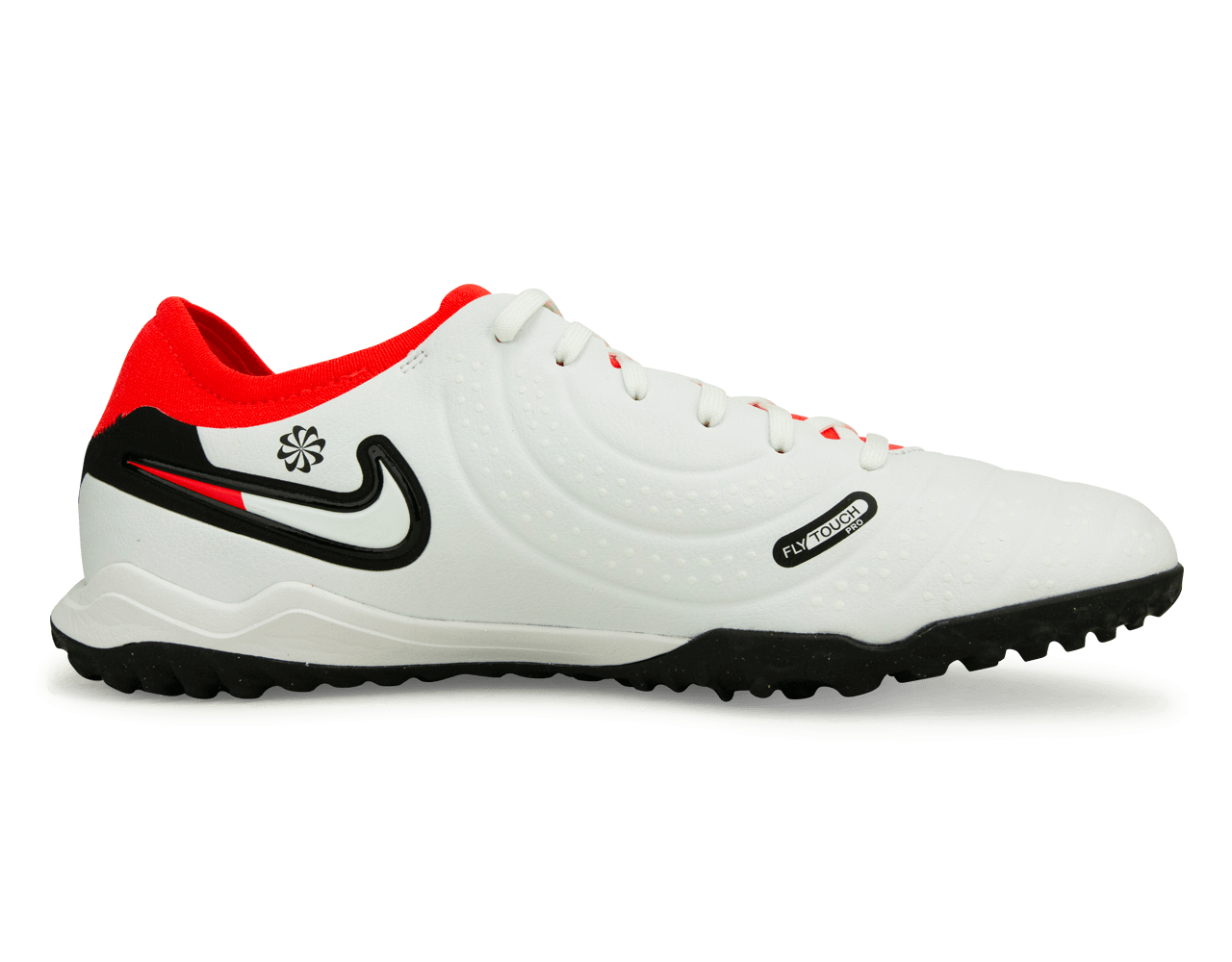 Nike Men's Tiempo Legend 10 Pro TF White/Red Side