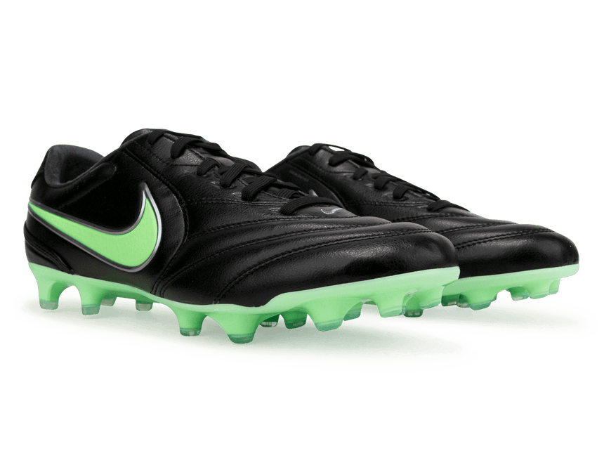 Nike Men's Tiempo Ligera Pro FG Black/Illusion Green Together