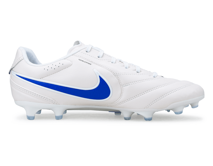 Nike Men's Tiempo Ligera Pro FG Chalk/Racer Blue Side