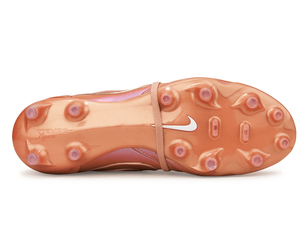 Nike Men's Tiempo Ligera Pro FG LE Red Bronze/Rose Gold Sole