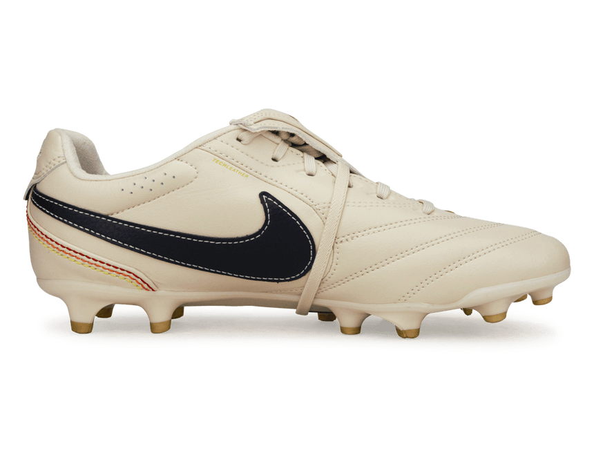 Nike Men Tiempo Ligera Pro FG Soccer Cleats in Pearl White Side