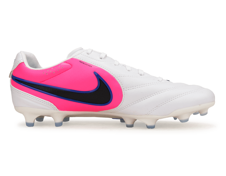 Nike Men's Tiempo Ligera Pro FG White/Race Blue Side