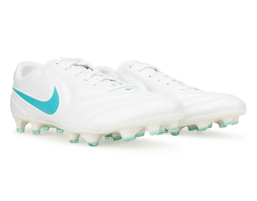 Nike Men's Tiempo Ligera Pro FG White Pair