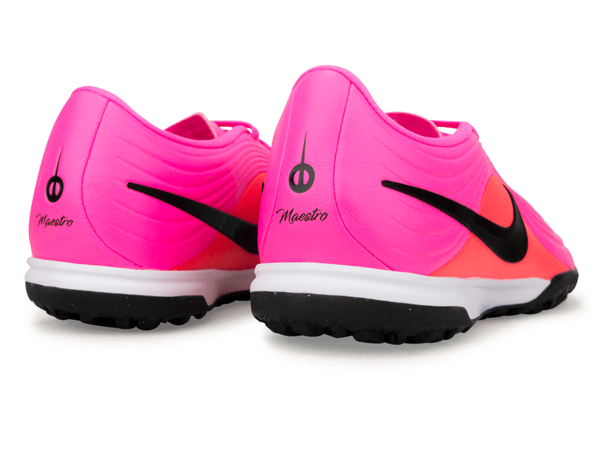 Nike Men's Tiempo Maestro Academy TF Pink/Black/Crimson Rear