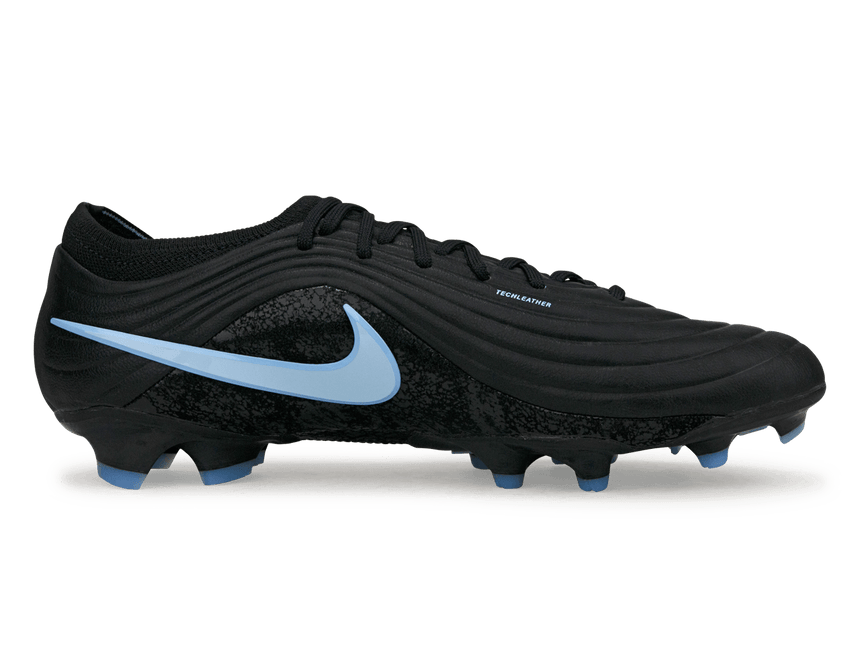Nike Men's Tiempo Maestro Elite FG Black/Ice Blue Side