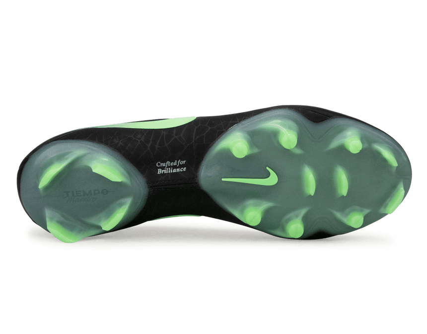 Nike Men's Tiempo Maestro Elite FG Black/Illusion Green Sole