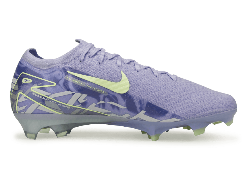 Nike Men's United Mercurial Vapor 16 Elite FG Purple Agate/Barely Volt Side