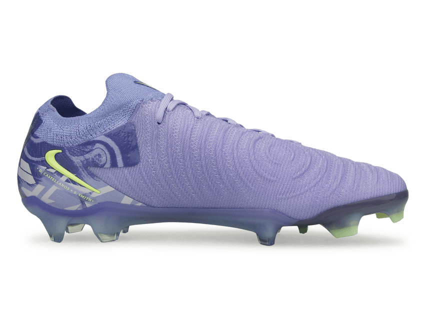 Nike Men's United Phantom GX II Elite FG Purple Agate/Barely Volt Side