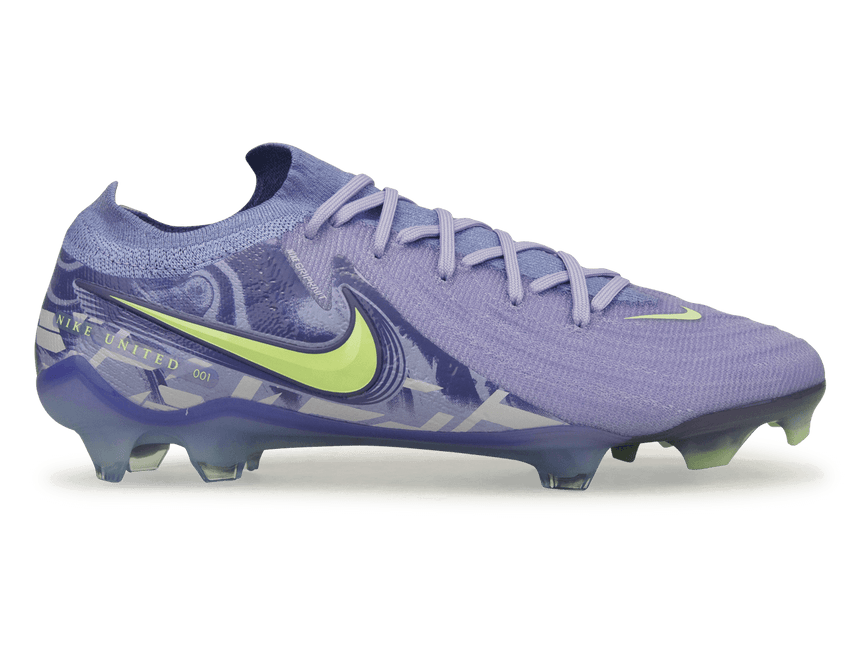 Nike Men's United Phantom GX II Elite FG Purple Agate/Barely Volt