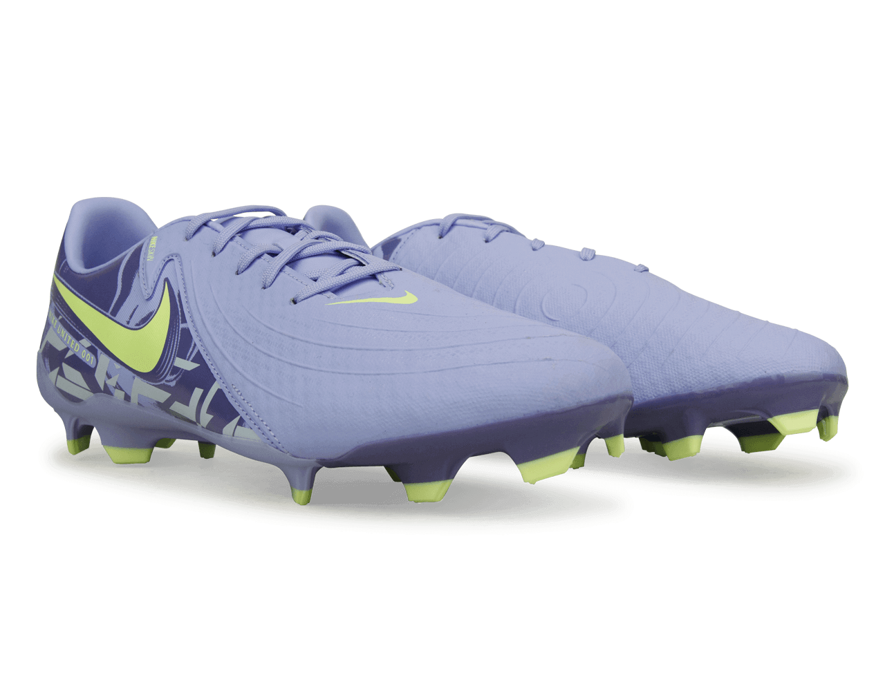 Nike Men's United Phantom GX II Academy FG/MG Purple Agate/Barely Volt Together