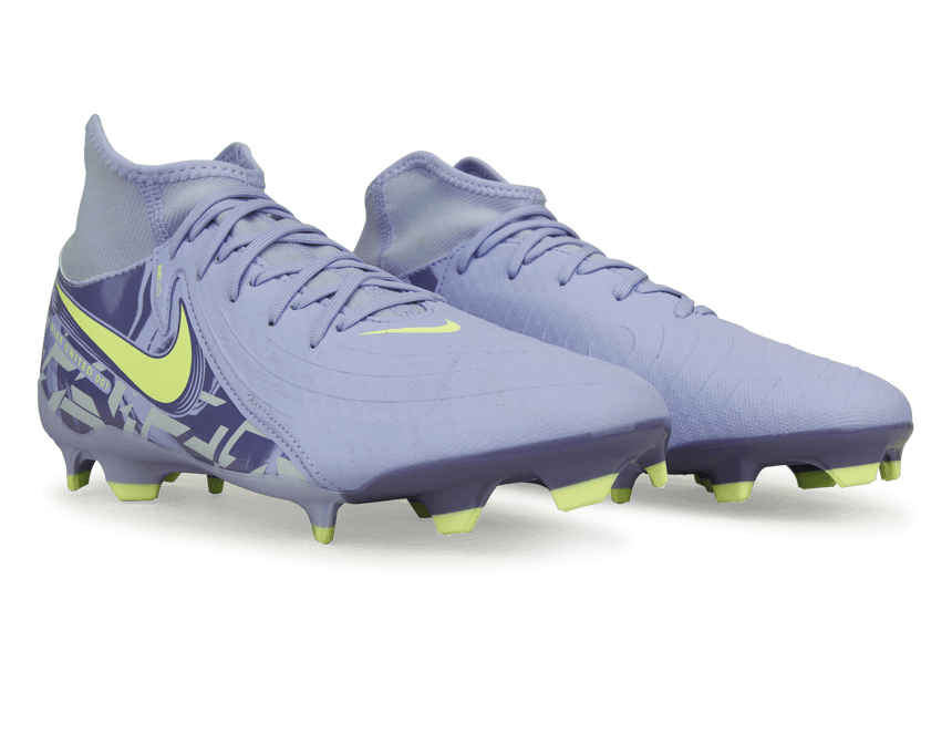 Nike Men's United Phantom Luna II Academy FG/MG Purple Agate/Barely Volt Together