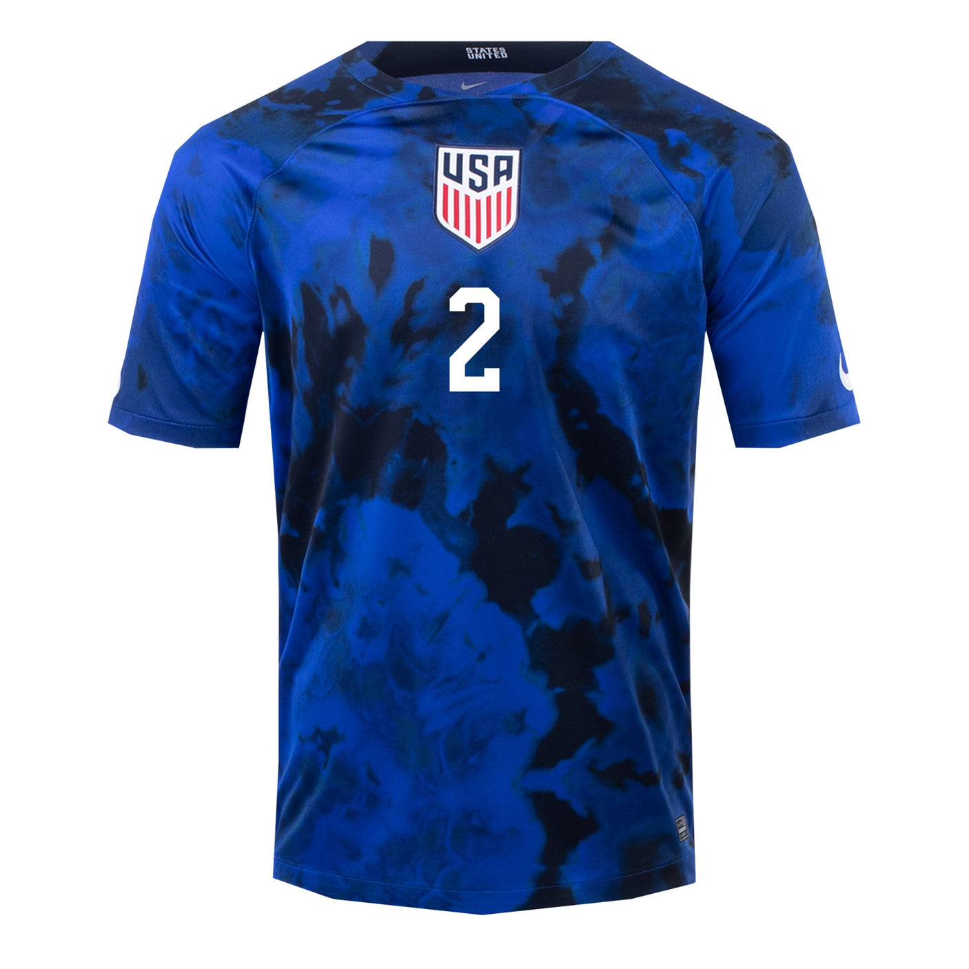 Nike Men's USA 2022/23 Away Jersey w/ Dest #2 Printing Front