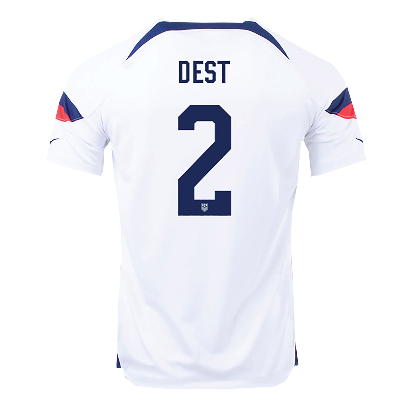 Nike Men's USA 2022/23 Home Jersey w/ Dest #2 Printing Back