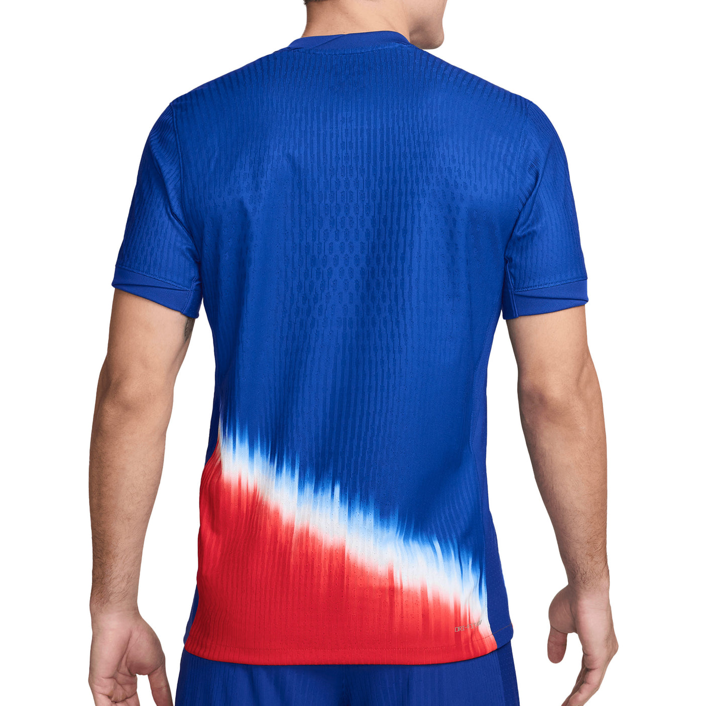 Nike Men's USA 2024/25 Dri-FIT ADV Away Jersey Royal Blue/Red/White Back