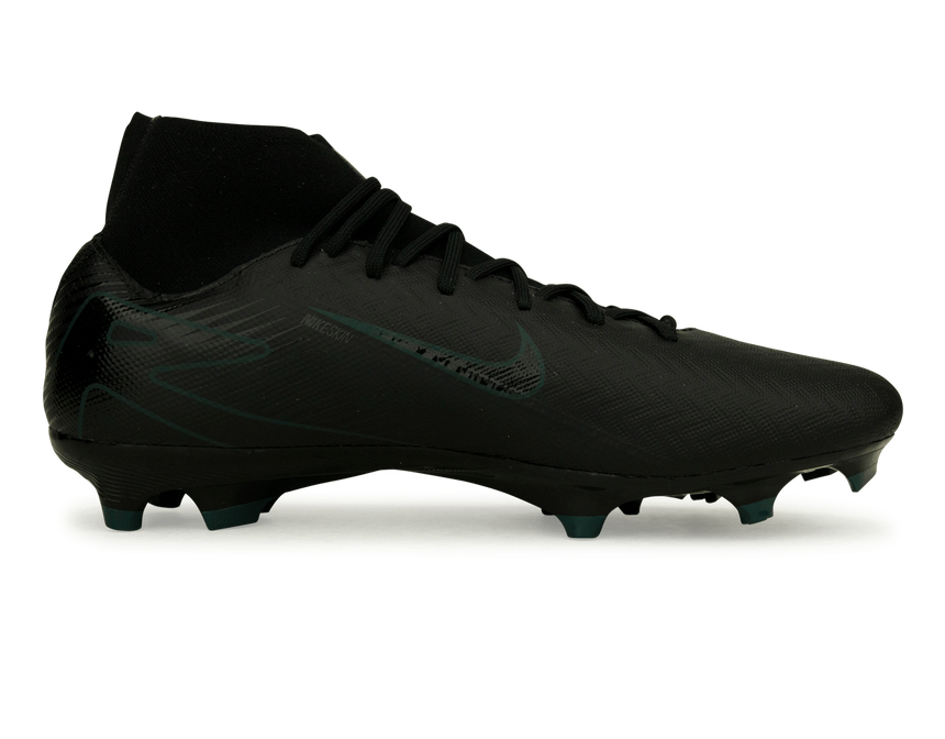 Nike Men's Zoom Mercurial Superfly 10 Academy FG/MG Black/Deep Jungle Side