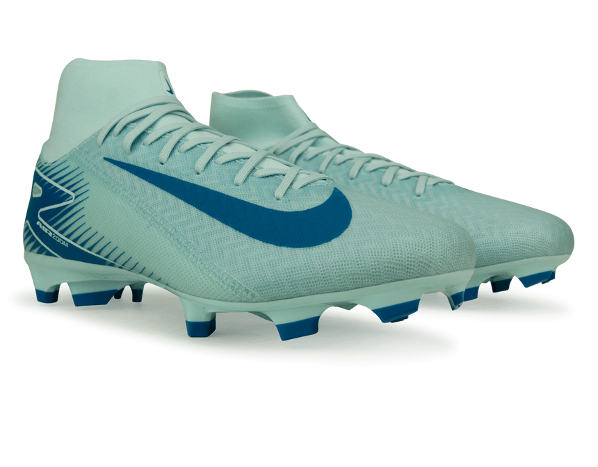 Nike Men's Zoom Mercurial Superfly 10 Academy FG/MG Glacier Blue/Blue Orbit Together