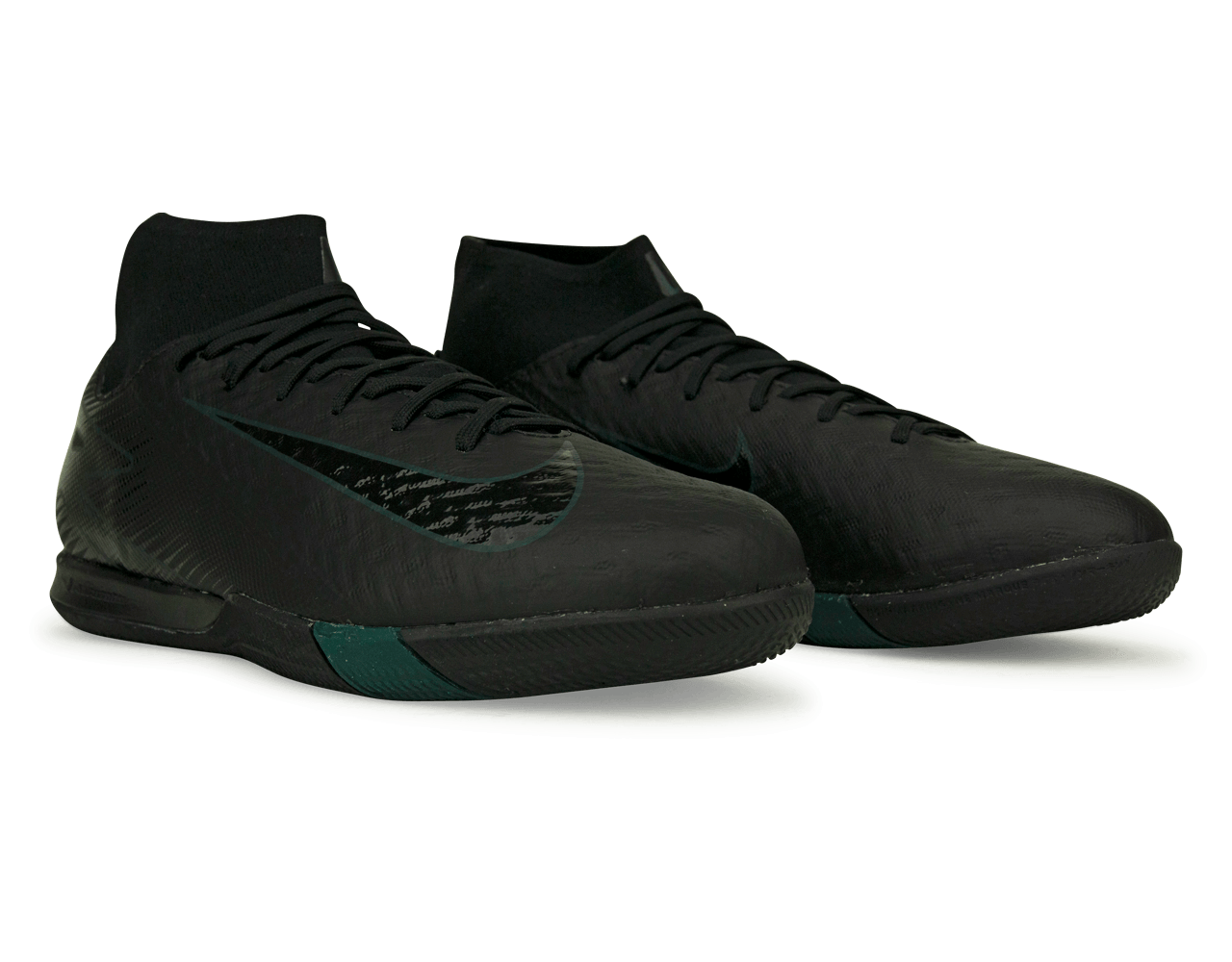 Nike Men's Zoom Mercurial Superfly 10 Academy IC Black/Deep Jungle Together