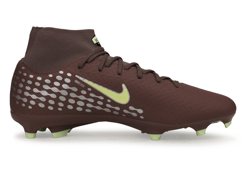 Nike Men's Zoom Mercurial Superfly 10 Academy 'Kylian Mbappe' FG/MG Plum Eclipse/Metallic Silver Side