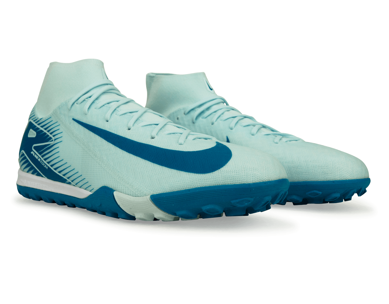 Nike Men's Zoom Mercurial Superfly 10 Academy TF Glacier Blue/Blue Orbit Together