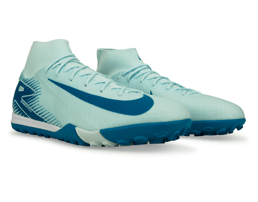 Nike Men's Zoom Mercurial Superfly 10 Academy TF Glacier Blue/Blue Orbit Together