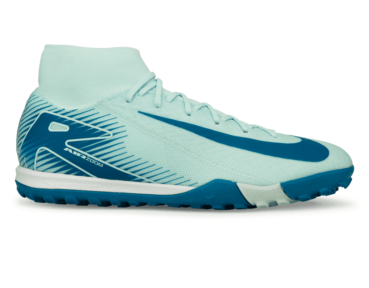 Nike Men's Zoom Mercurial Superfly 10 Academy TF Glacier Blue/Blue