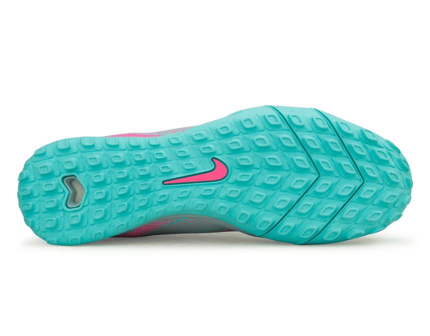 Nike Men's Zoom Mercurial Superfly 10 Academy TF Ocean Cube/Pink Blast Sole