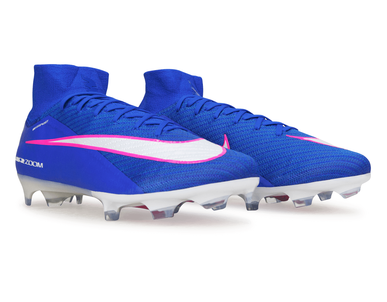 Nike Men's Zoom Mercurial Superfly 10 Elite FG Blue/White Together