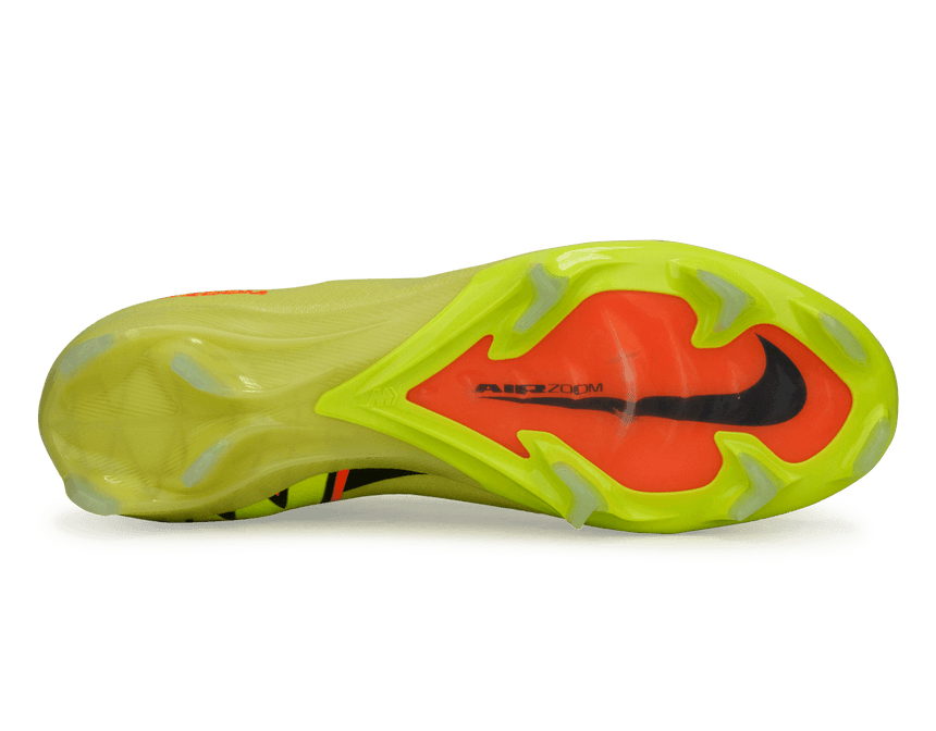 Nike Men's Zoom Mercurial Superfly 10 Elite FG Volt/Hyper Crimson Sole