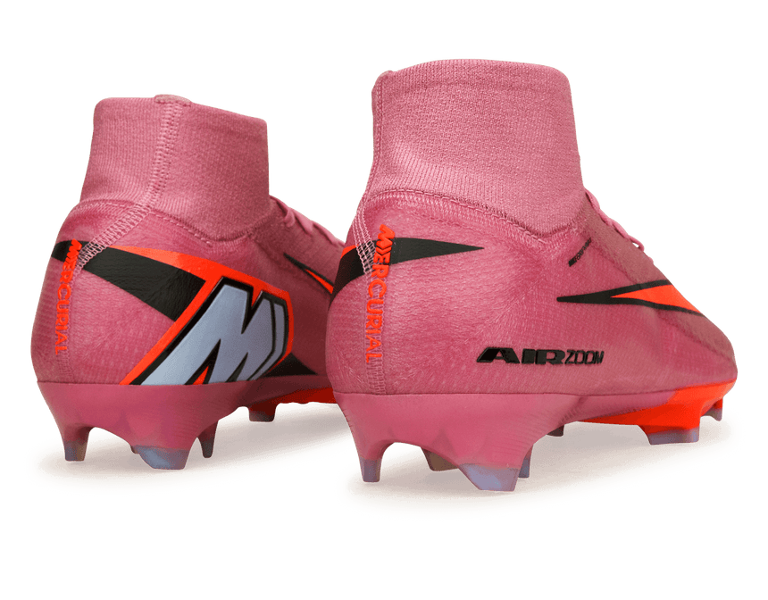 Nike Men's Zoom Mercurial Superfly 10 Elite FG Magic Flamingo/Black Rear