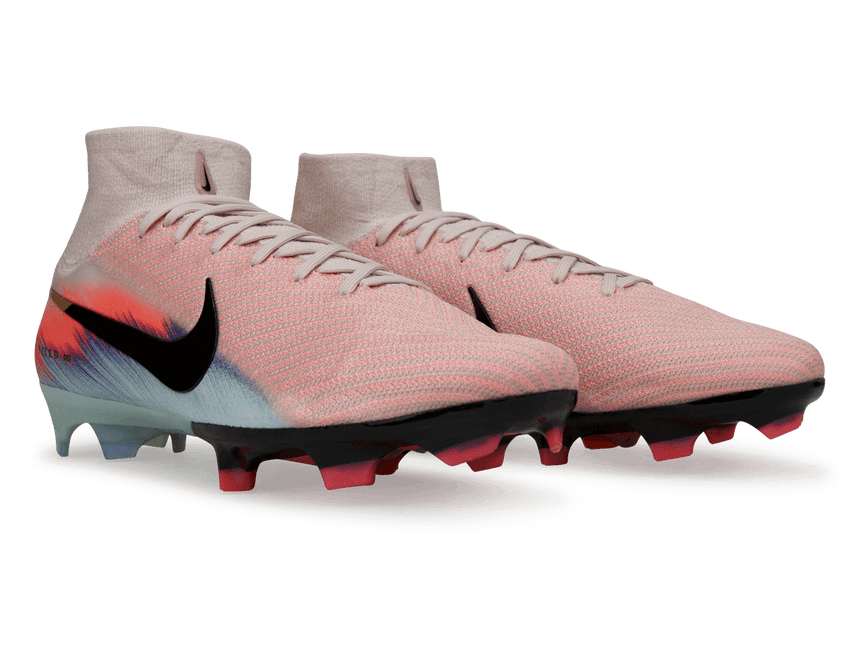 Nike Men's Zoom Mercurial Superfly 10 Elite FG Silt Red/Racer Blue Together