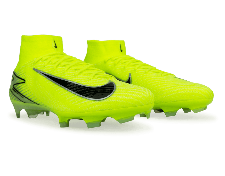 Nike Men's Zoom Mercurial Superfly 10 Elite FG Volt/Black Together