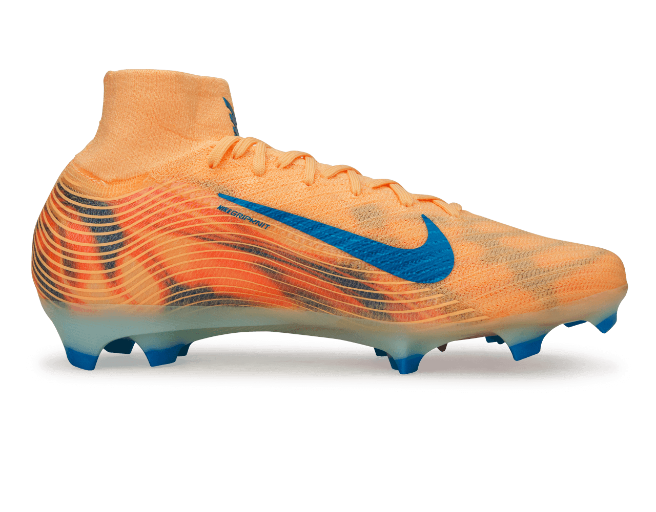 Nike Men's Zoom Mercurial Superfly 10 Elite 'Kylian Mbappe' FG Melon Tint/Igloo Side