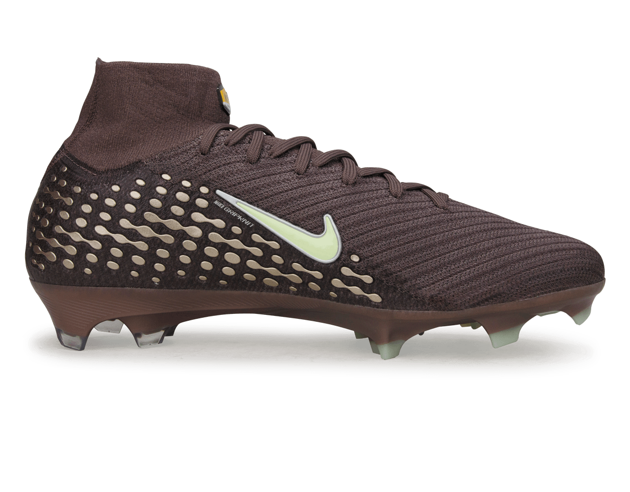 Nike Men's Zoom Mercurial Superfly 10 Elite 'Kylian Mbappe' FG Plum Eclipse/Metallic Silver Side