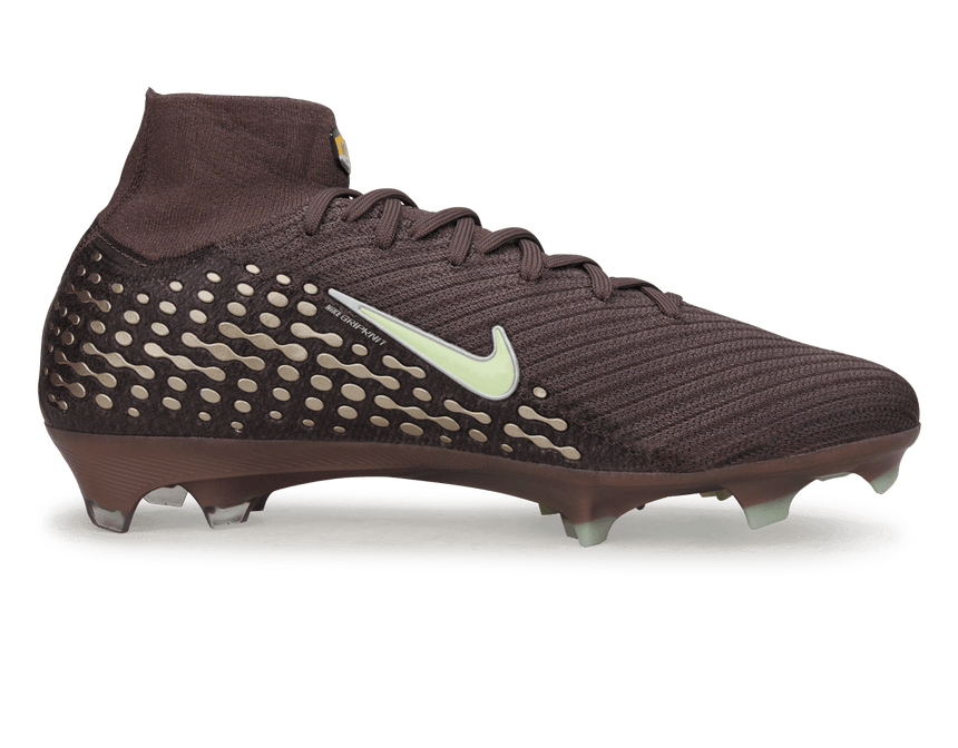 Nike Men's Zoom Mercurial Superfly 10 Elite 'Kylian Mbappe' FG Plum Eclipse/Metallic Silver Side
