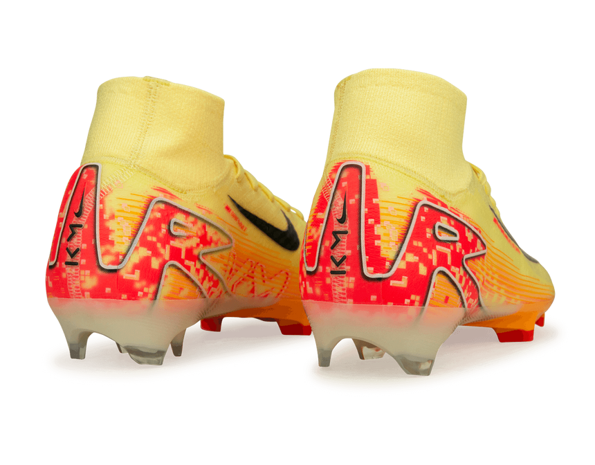 Nike Men's Zoom Mercurial Superfly 10 Elite KM FG Laser Orange/Armory Navy Rear