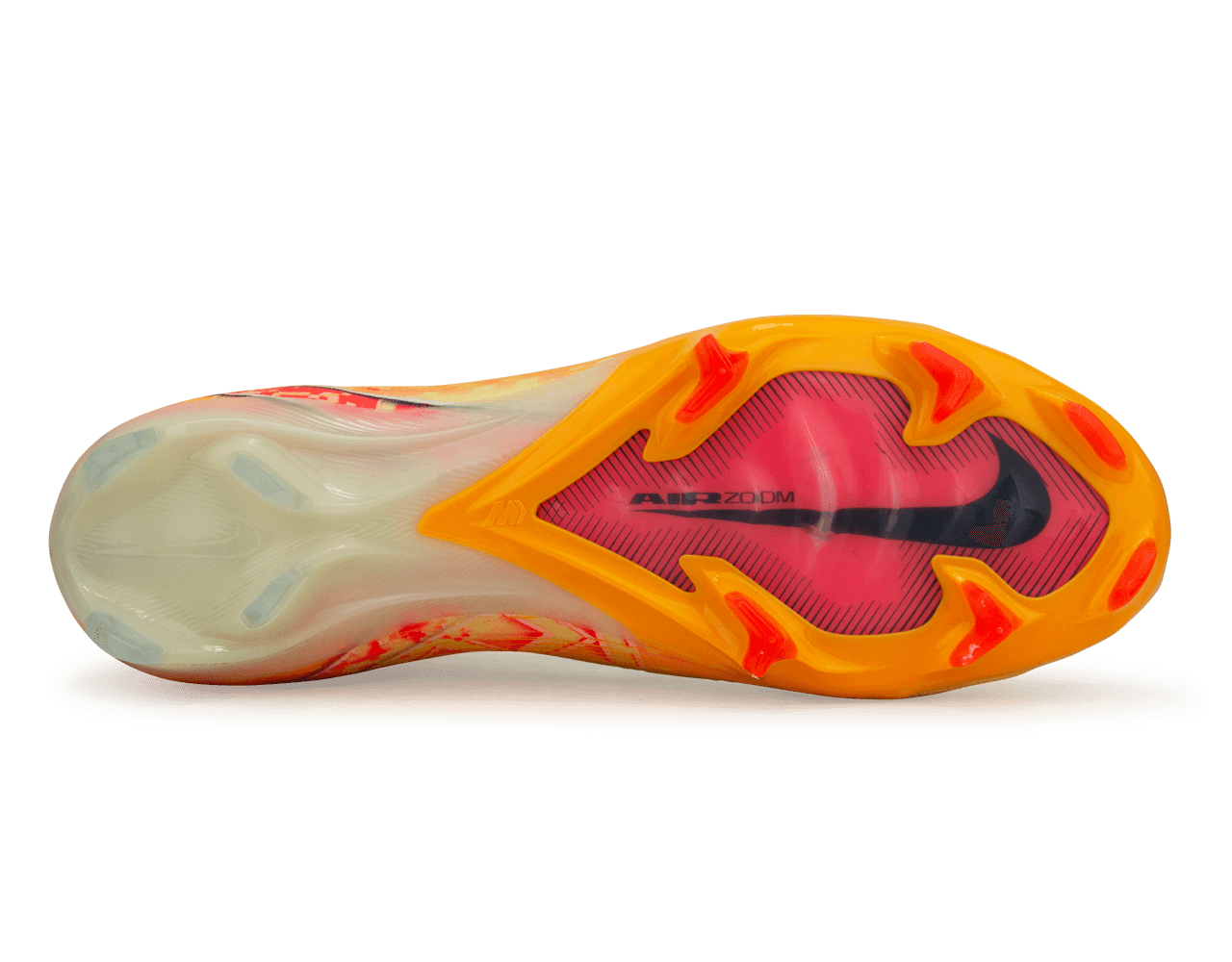 Nike Men's Zoom Mercurial Superfly 10 Elite KM FG Laser Orange/Armory Navy Sole