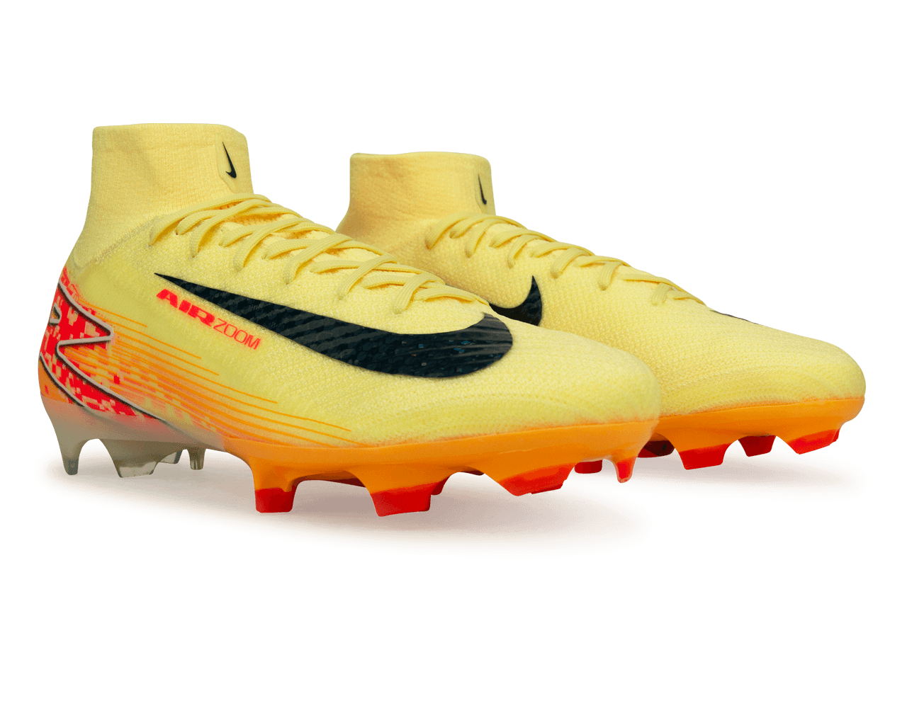 Nike Men's Zoom Mercurial Superfly 10 Elite KM FG Laser Orange/Armory Navy Togeher